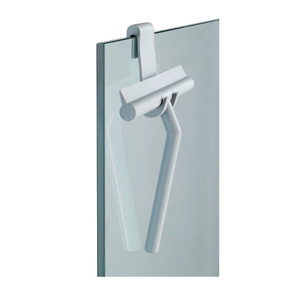 Бяла силиконова чистачка за баня Wenko Mola-image-4