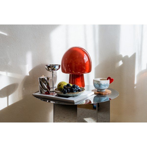 Червена настолна лампа (височина 27 cm) Gozar  – Leitmotiv-image-3