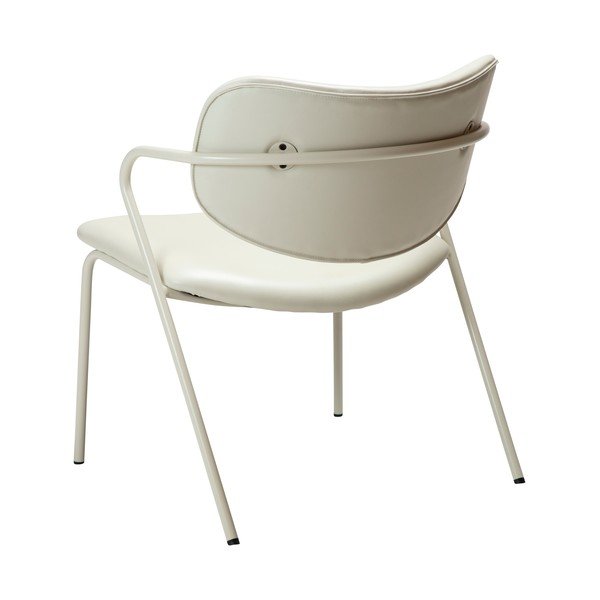 Кремав фотьойл от изкуствена кожа Zed - DAN-FORM Denmark-image-3