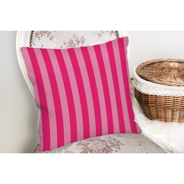 Калъфка за възглавница Pinkie Stripes, 45 x 45 cm - Minimalist Cushion Covers-image-2
