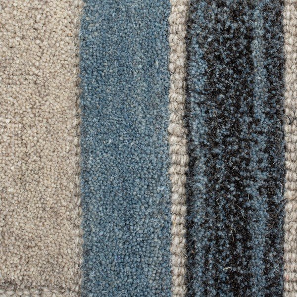 Сив и син вълнен килим , 160 x 230 cm Russo - Flair Rugs-image-2
