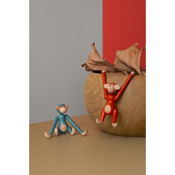 Статуя от масивно дърво (височина 9,5 cm) Monkey Mini – Kay Bojesen Denmark-image-2