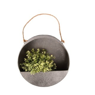 Сива саксия за стена , ø 30 cm - Esschert Design