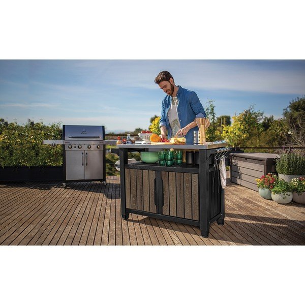 Градинска бар маса 134x52 cm Deco – Keter-image-4