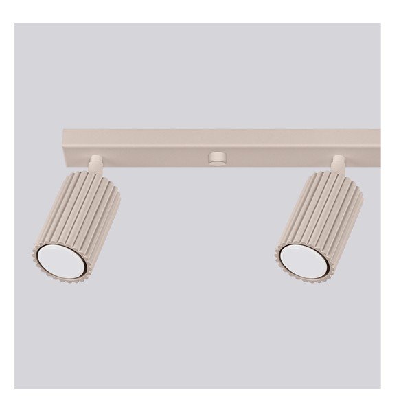 Кафяво-сив метален прожектор 6,5x81 cm Gleam – Sollux-image-4