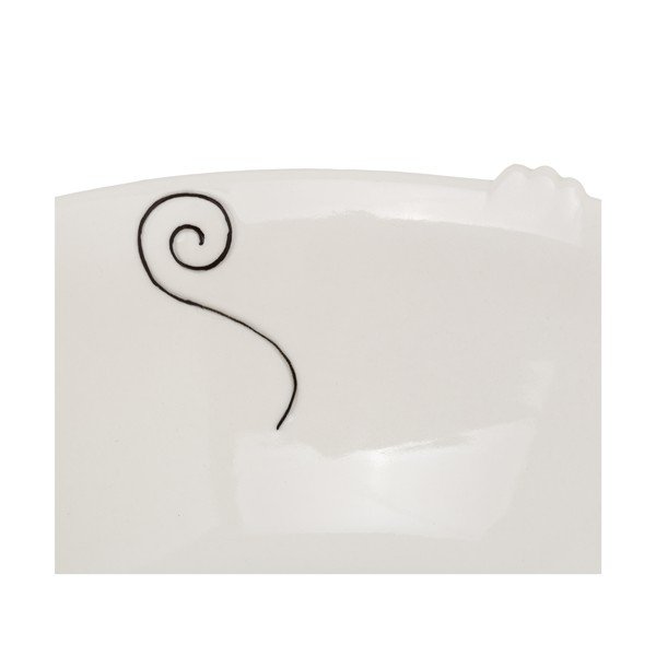 Бяла порцеланова купа Unimasa , ⌀ 16,1 cm Kitty - Casa Selección-image-2