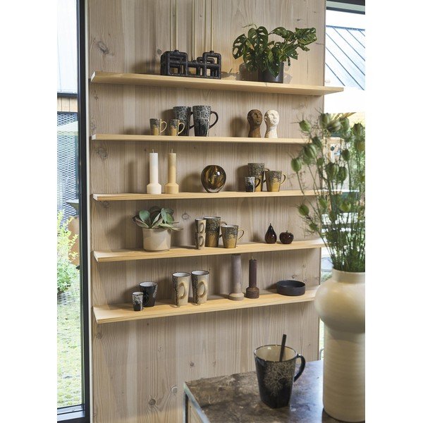 Жълти глинени чаши за еспресо в комплект от 4 бр. 100 ml Hela – Villa Collection-image-1