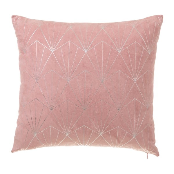 Růžový polštář Unimasa Luxury, 45 x 45