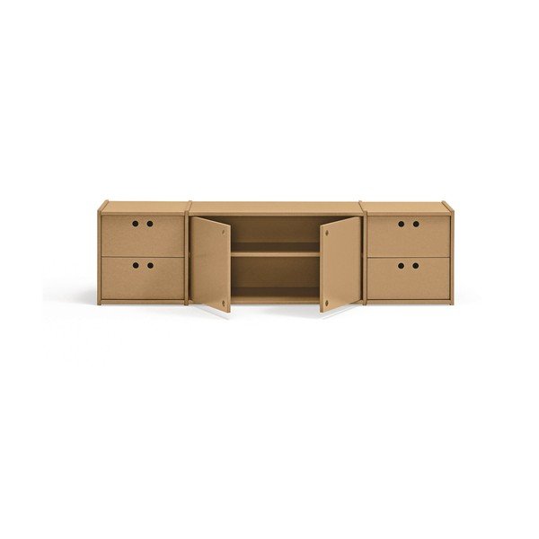 Маса за телевизор в естествен цвят 157x42x40 cm Wally – Teulat-image-2