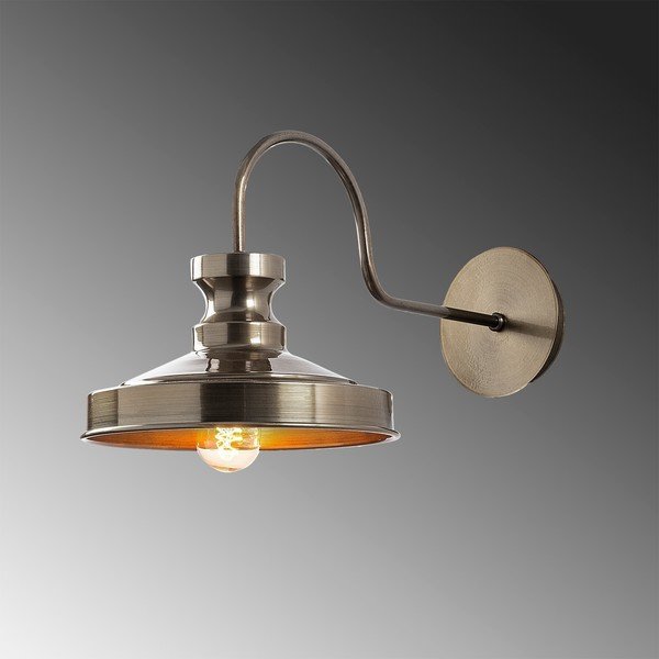 Стенна лампа в месингов цвят ø 22 cm Kiruna – Opviq lights-image-2