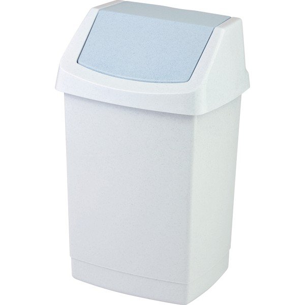 Светлосиво пластмасово кошче за боклук 25 l Click-It – Curver