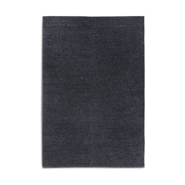 Тъмносив ръчно изработен вълнен килим 80x150 cm Francois – Villeroy&Boch
