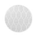 Кръгъл килим за открито и закрито в цвят слонова кост и сиво ø 160 cm Duet Liora – NORTHRUGS