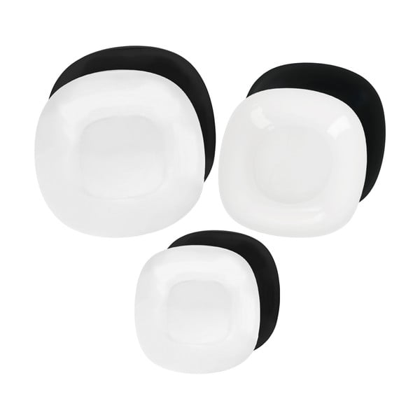 Стъклен комплект за хранене 18 бр. LUNA – Orion