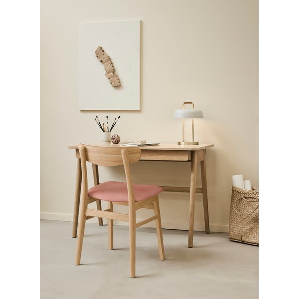 Работна маса с дъбов плот 110x55,5 cm Home - Hammel Furniture-image-2