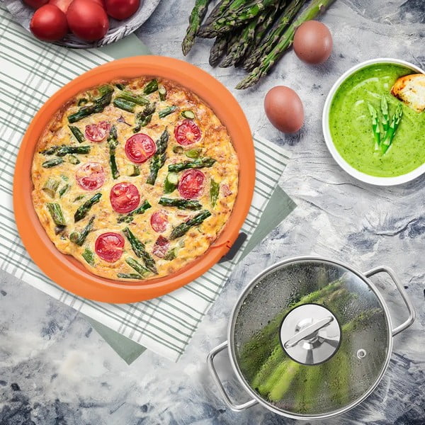 Съд от неръждаема стомана с капак за индукция 4 л Anett - Orion-image-3