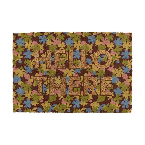 Изтривалка от кокосови влакна 40x60 cm Hello There – Artsy Doormats