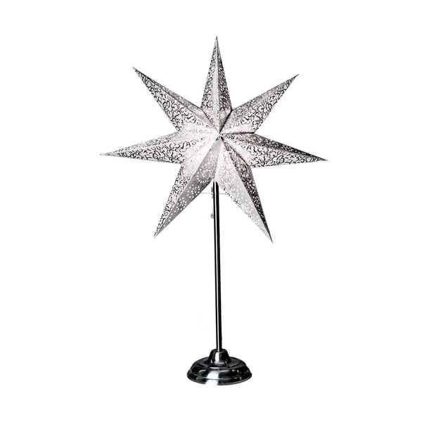 Svítící hvězda se stojanem Antique Grey, 70 cm