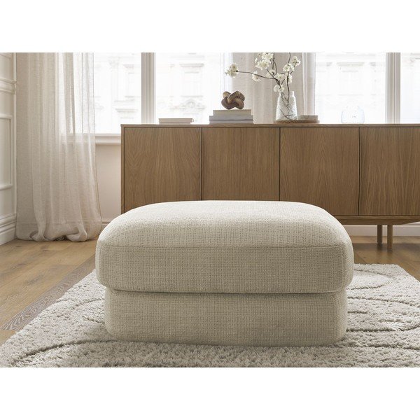 Бежова шенилова табуретка Leonore – Bobochic Paris-image-3