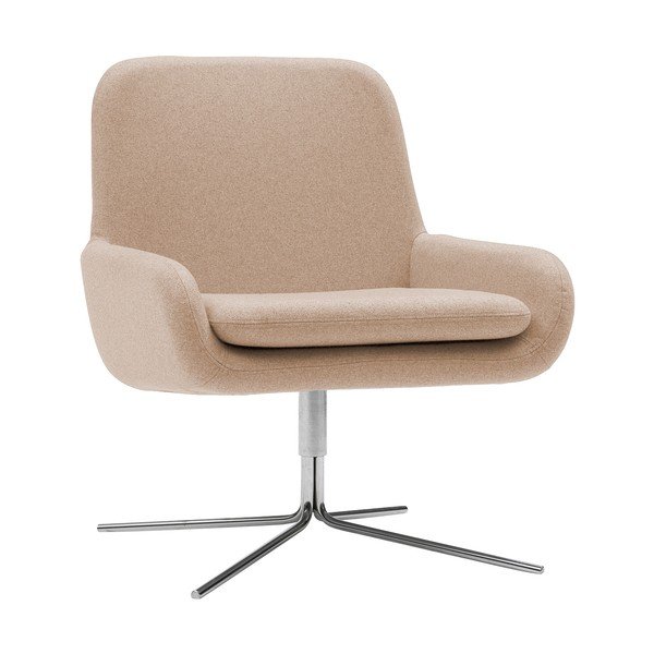 Бежов въртящ се фотьойл Swivel Coco - Softline-image-2