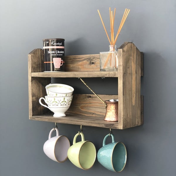 Ръчно изработен кухненски многофункционален рафт Bella - Evila Originals-image-3