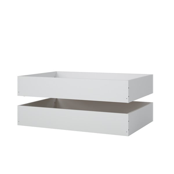 Бели чекмеджета за под леглото в комплект от 2 бр. Naia – Tvilum-image-4