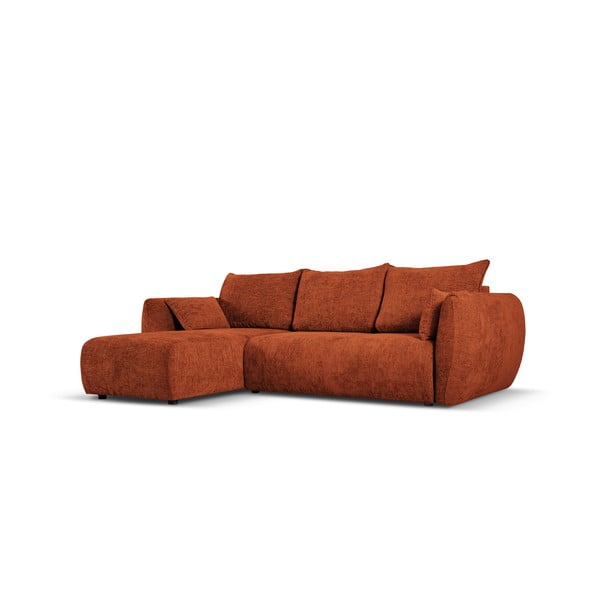 Оранжев ъглов диван (ляв ъгъл) Matera - Cosmopolitan Design-image-3