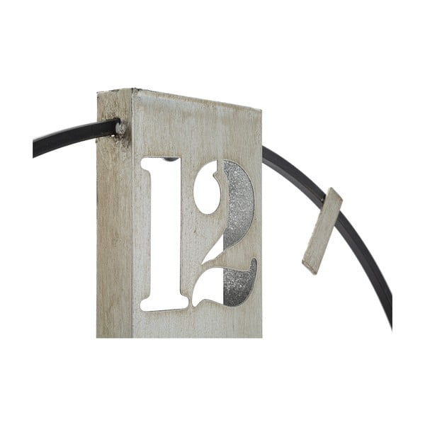 Стенен часовник ø 61 cm сребрист - Mauro Ferretti-image-2