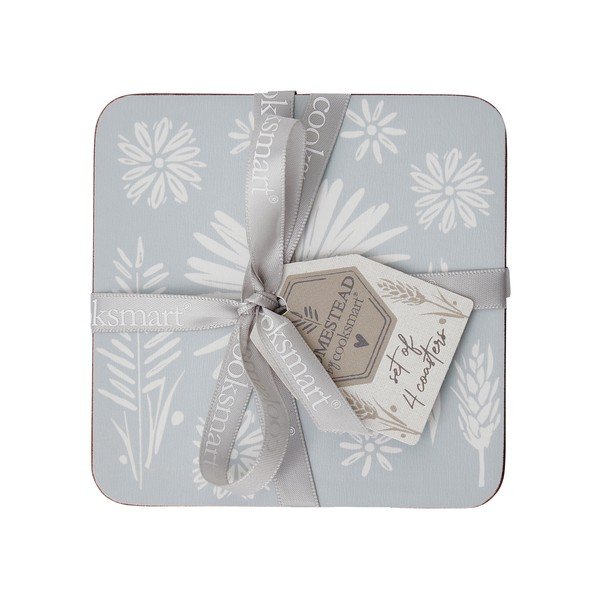 Светлосини коркови подложки в комплект от 4 Homestead - Cooksmart ®-image-1