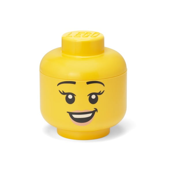 Пластмасова детска кутия за съхранение Head - LEGO®