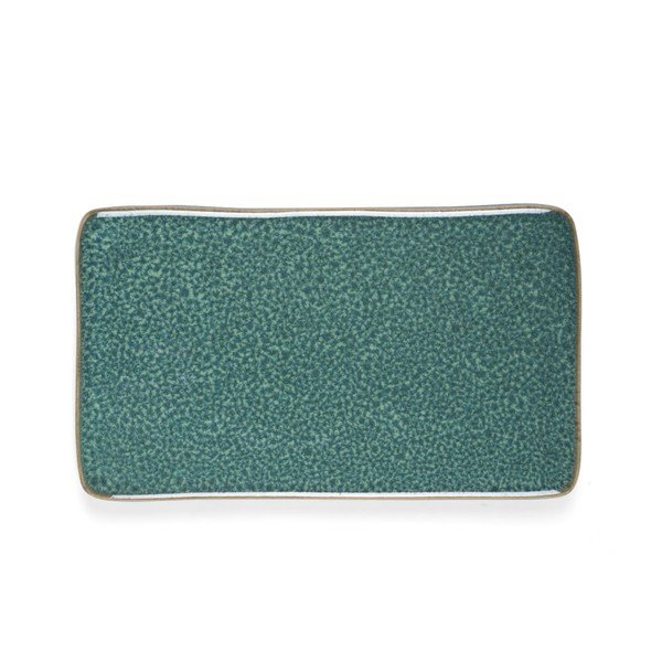 Поднос за сервиране тава 13x22 cm Green – Bitz-image-1