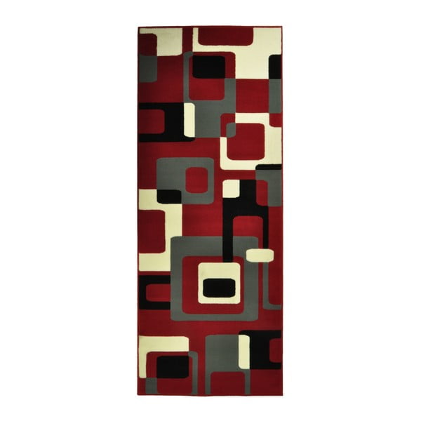 Červený koberec Hanse Home Hamla Retro, 160 x 230 cm