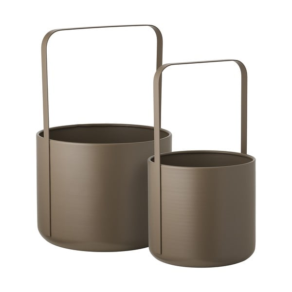 Метални кашпи в комплект от 2 бр. ø 24,5 cm Tule – House Nordic