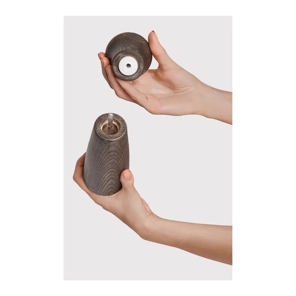 Кафяв дървен  комплект мелнички за сол и пипер 2 бр. – Bonami Selection-image-2