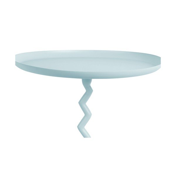 Метална кръгла странична масичка ø 40 cm Zig Zag – Leitmotiv-image-2