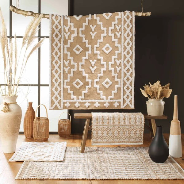 Кремав килим 60x90 cm Orya – douceur d'intérieur-image-2