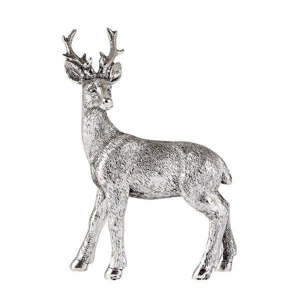Декоративна статуетка във формата на елен, височина 12,5 cm - KJ Collection