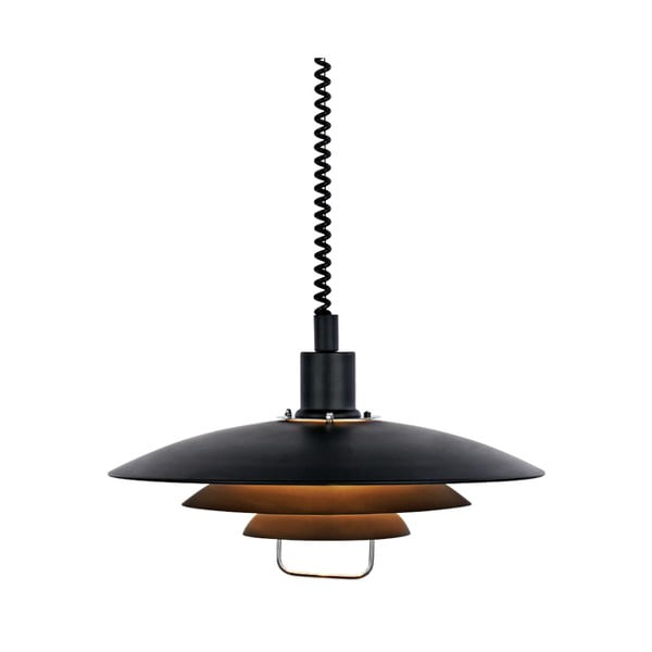 Черна висяща лампа Kikrenes, ø 48 cm Kirkenes - Markslöjd