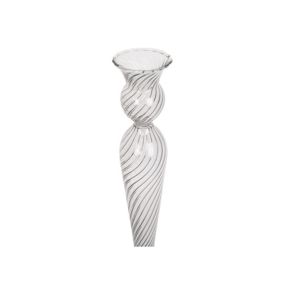 Стъклен свещник, височина 26,5 cm Swirl - PT LIVING-image-4