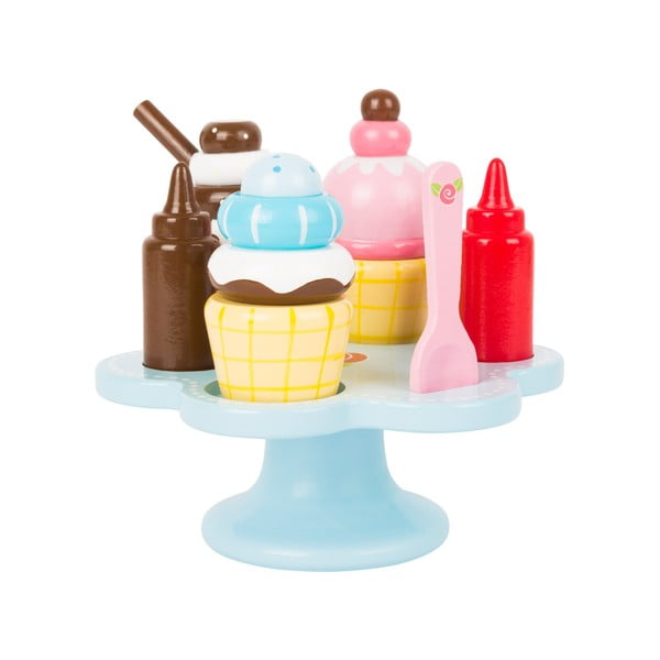 Детски дървен комплект за сладолед Cream Cone - Legler