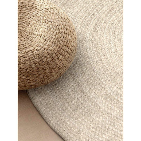 Кремав двустранен/ръчно изработен ютен килим 160x230 cm Braided – Hanse Home-image-3