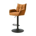 Оранжеви бар столове в комплект от с регулируема височина 2 бр. Marilla – Unique Furniture
