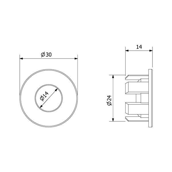 Капак за преливник на мивка – Sapho-image-3