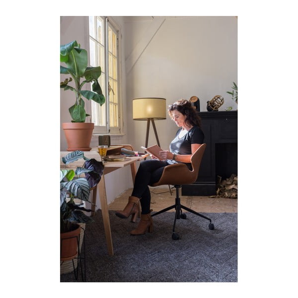 Кафяв офис стол Офис стол Nikki - Zuiver-image-3