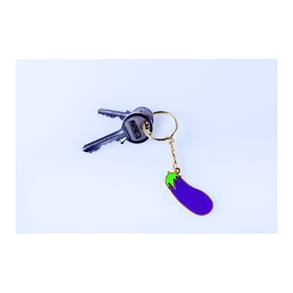 Přívěsek na klíče DOIY Eggplant