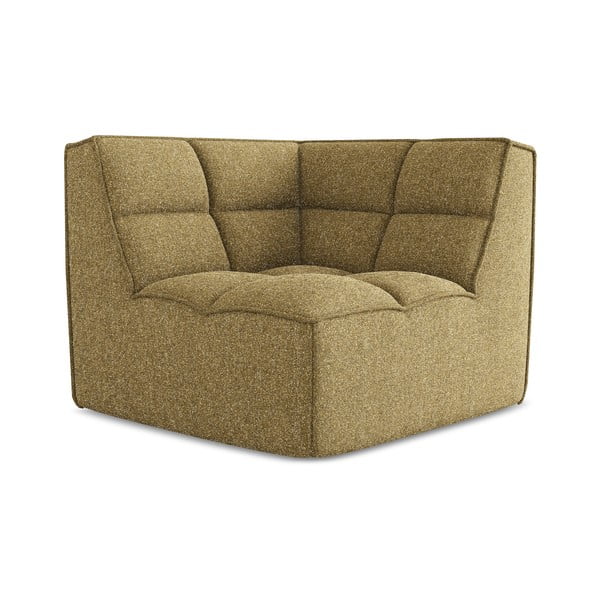 Модул за диван в цвят горчица Kalai – Makamii-image-2