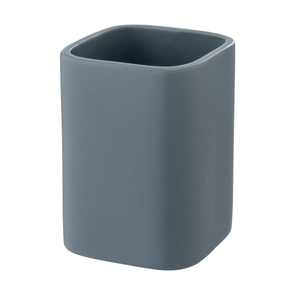 Синя керамична чаша за четки за зъби Hexa - Wenko-image-4