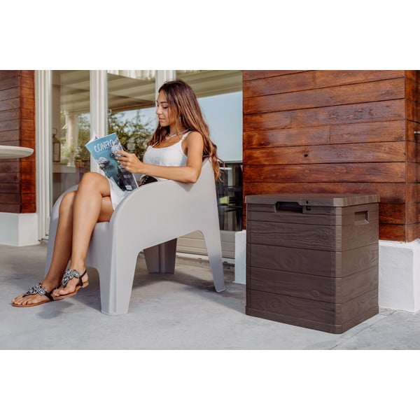 Тъмнокафява градинска кутия за съхранение Woodys – Toomax-image-1