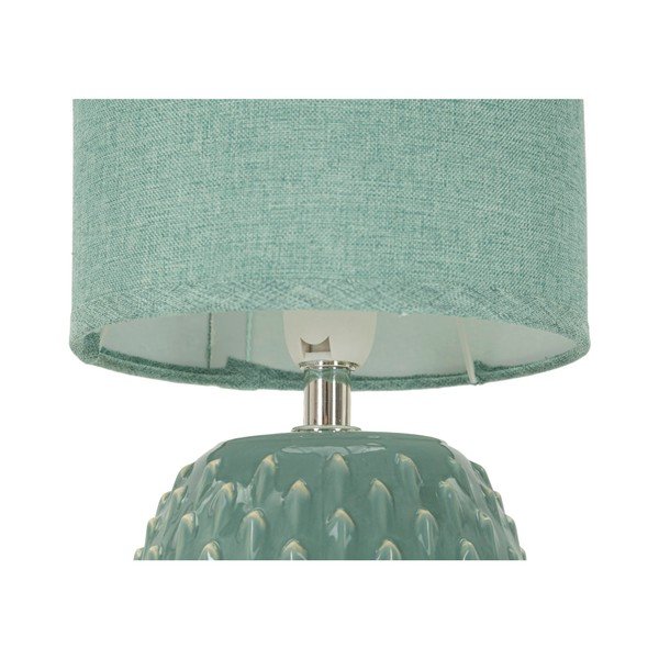 Светлосиня керамична настолна лампа с текстилен абажур (височина 27 cm) Pontus – Mauro Ferretti-image-4