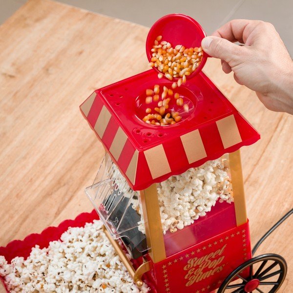 Червена пукалка за пуканки Popcorn Maker - InnovaGoods-image-1
